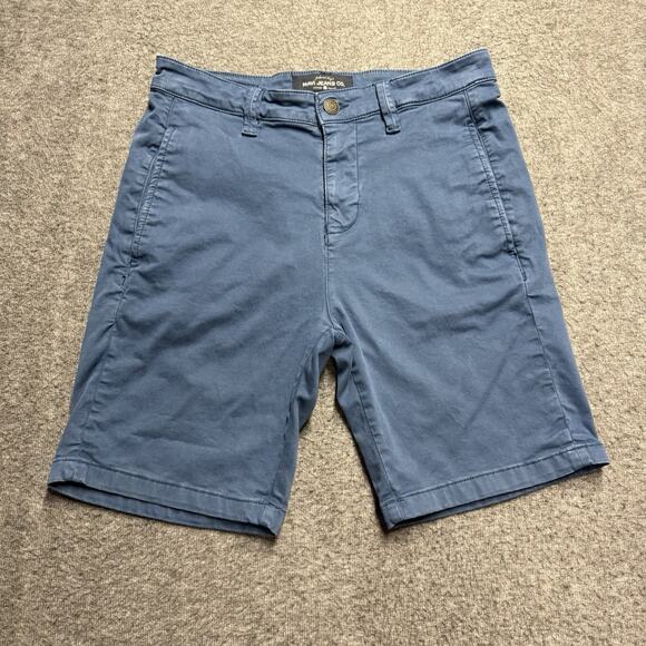 Mavi Other - Mavi Simon Chino Shorts Men's Size 30 Blue 9" Inseam Casual Performance Golf